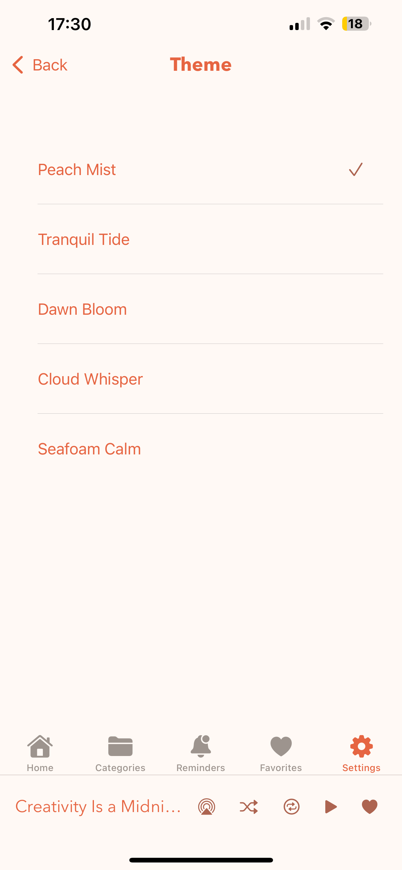 AffirmaFlow App Screenshot
